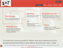 Tablet Screenshot of one-art.pl